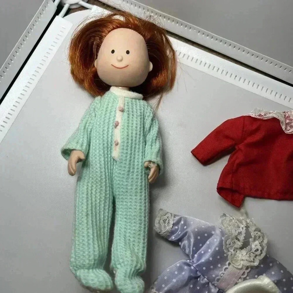 Madeline Doll Eden Pajamas, Dress, Clothes Doll 7” 1998 - Picture 3 of 4